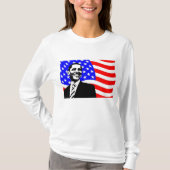 バラク・オバマ大統領サポートシャツ Tシャツ (正面)