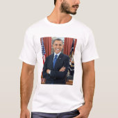 バラク・オバマ大統領サポートシャツ Tシャツ (正面)