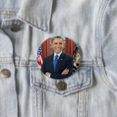 バラク・オバマ大統領サポートボタン 缶バッジ (インサイチュ)