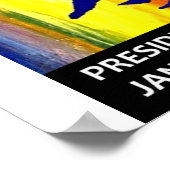 バラク・オバマ大統領就任式 ポスター (角)