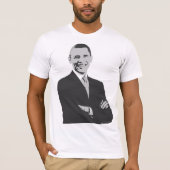 バラク・オバマ大統領応援Tシャツ Tシャツ (正面)