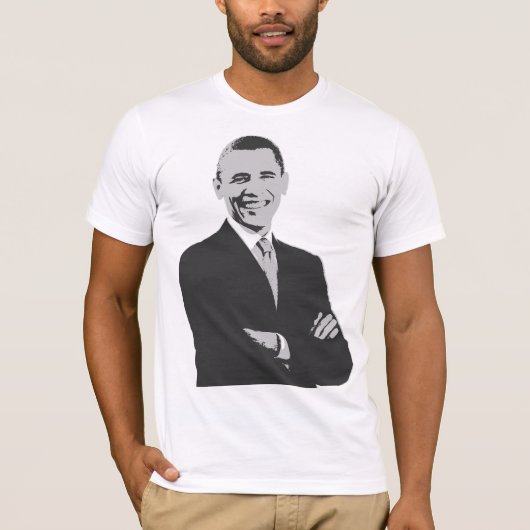 バラク・オバマ大統領応援Tシャツ Tシャツ (正面)
