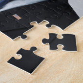 バラク・オバマ大統領1期公式ポートレート ジグソーパズル (側面)