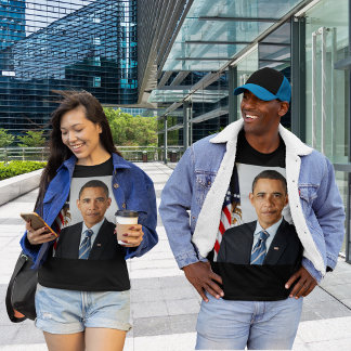 バラク・オバマ大統領1期公式ポートレート Tシャツ