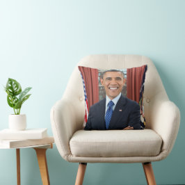 バラク・オバマ大統領2期公式ポートレート クッション