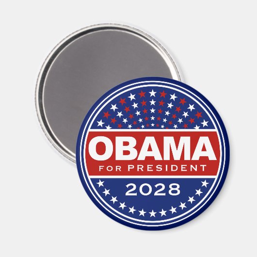 バラク・オバマ大統領2028 マグネット (正面/裏面)