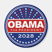 バラク・オバマ大統領2028 マグネット (正面)