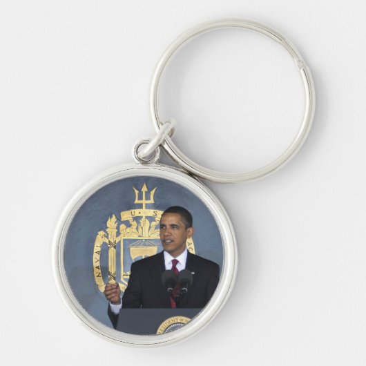 バラク・オバマ大統領 キーホルダー (正面)