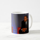 バラク・オバマ大統領 コーヒーマグカップ (正面右)