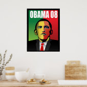 バラク・オバマ大統領 ポスター (キッチン)