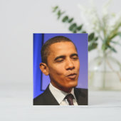 バラク・オバマ大統領 ポストカード (スタンド正面)