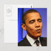バラク・オバマ大統領 ポストカード (正面/裏面)