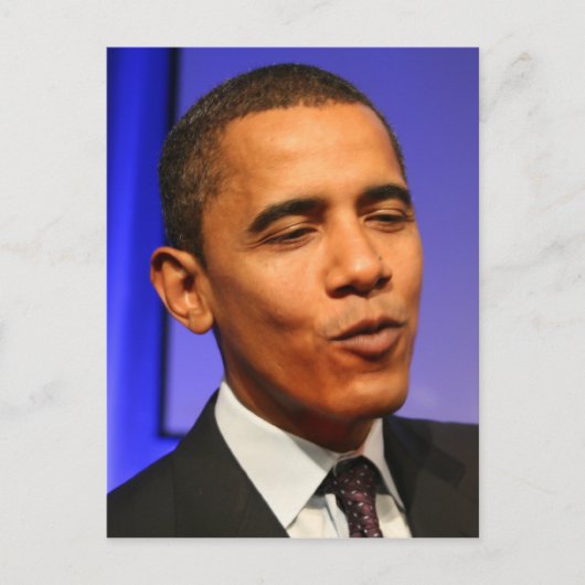 バラク・オバマ大統領 ポストカード (正面)