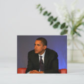 バラク・オバマ大統領 ポストカード (スタンド正面)