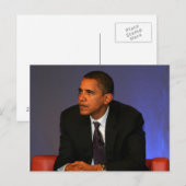 バラク・オバマ大統領 ポストカード (正面/裏面)