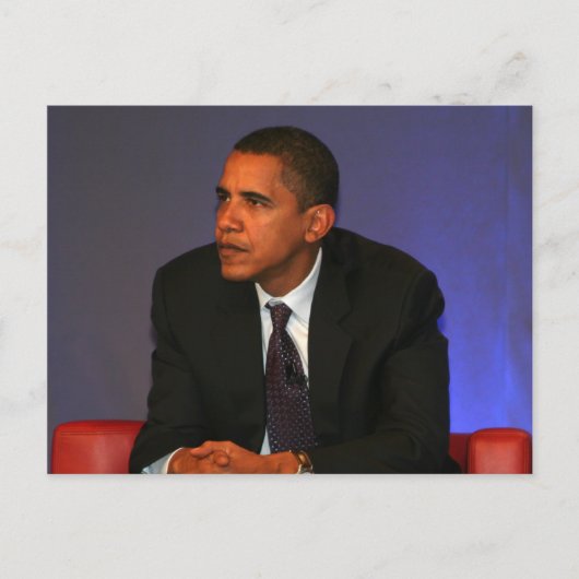 バラク・オバマ大統領 ポストカード (正面)