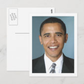 バラク・オバマ大統領 ポストカード (正面/裏面)