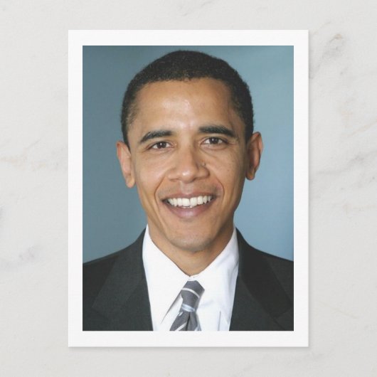 バラク・オバマ大統領 ポストカード (正面)