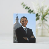 バラク・オバマ大統領 ポストカード (スタンド正面)