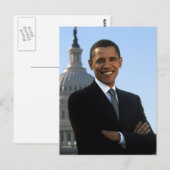 バラク・オバマ大統領 ポストカード (正面/裏面)