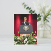 バラク・オバマ大統領 ポストカード (スタンド正面)