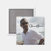 バラク・オバマ大統領 マグネット (正面/裏面)
