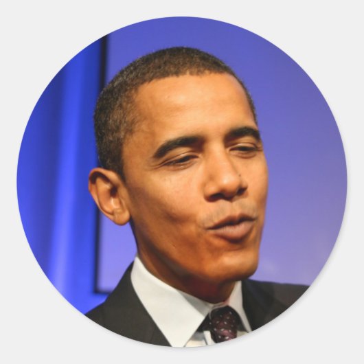 バラク・オバマ大統領 ラウンドシール (正面)