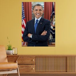 バラク・オバマ大統領 任期2期目 公式写真 LG ポスター