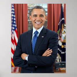 バラク・オバマ大統領 任期2期目 公式写真 SM ポスター