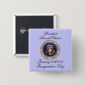 バラク・オバマ大統領 缶バッジ (正面&裏面)