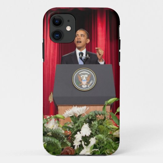 バラク・オバマ大統領 Case-Mate iPhoneケース (裏面)