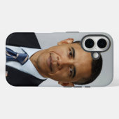 バラク・オバマ大統領 Case-Mate iPhoneケース (裏面 (横))