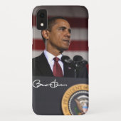 バラク・オバマ大統領 Case-Mate iPhoneケース (裏面)