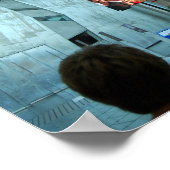 バラク・オバマ氏のオーストラリアでの就任式の放送 ポスター (角)