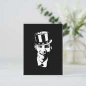 バラク・オバマ・アンクル・サム ポストカード (スタンド正面)