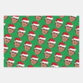 バラク・オバマ・クリスマス ラッピングペーパーシート (正面2)