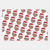 バラク・オバマ・クリスマス ラッピングペーパーシート (正面)