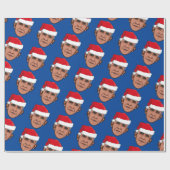 バラク・オバマ・クリスマス ラッピングペーパー (フラット)