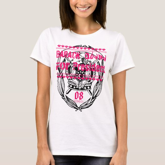 バラク・オバマ・グラフィック・ティー Tシャツ (正面)