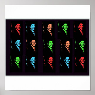 バラク・オバマ・コラージュ ポスター