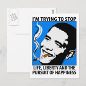 バラク・オバマ・サティア ポストカード (正面/裏面)