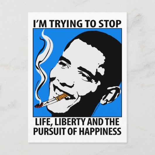 バラク・オバマ・サティア ポストカード (正面)