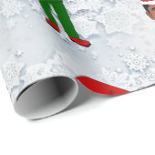 バラク・オバマ・サンタ ラッピングペーパー (ロールコーナー)