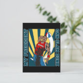 バラク・オバマ・スラム・ダンク ポストカード (スタンド正面)