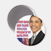 バラク・オバマ、バック_ マグネット (正面/裏面)