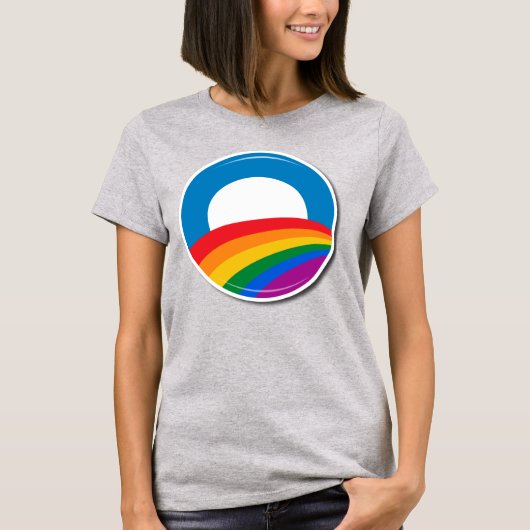 バラク・オバマ プライド Tシャツ (正面)