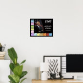 バラク・オバマ ポスター 2009年カレンダー付き (ホームオフィス)