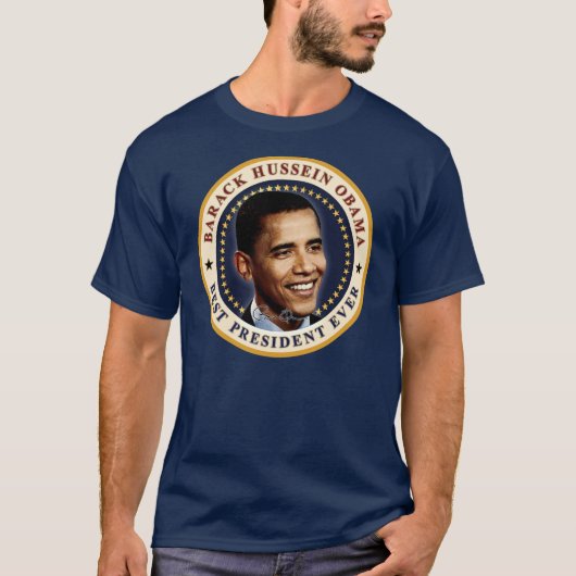 バラク・オバマ - 歴代最高の大統領 Tシャツ (正面)