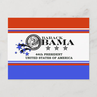 バラク・オバマ 44代大統領 ポストカード