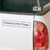 バラク・オバマ for バイデン バンパーステッカー (トラック上)